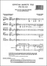 Civitas Sancti Tui SATB choral sheet music cover